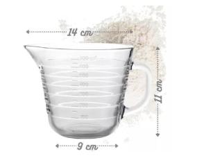 JARRA MEDIDORA EM VIDRO 700ML LANTY