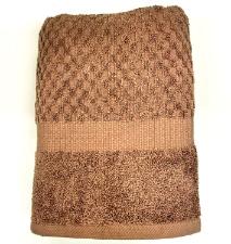 Toalha de Banho Gigante Taupe Jacquard Algodo Porto Fino Cortex