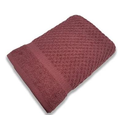 Toalha de Banho Gigante Rose Jacquard Algodo Porto Fino Cortex