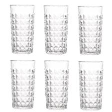 Jogo de copos em Vidro Lehav Prisma 280ML 6 peas
