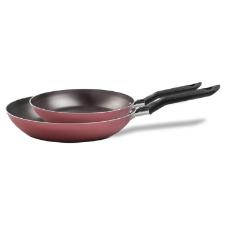 Jogo de frigideiras em alumnio Brinox Fri ovo 16+22cm terracota 2 peas