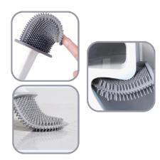 Escova Sanitria de Silicone para Banheiro Dolce Home Limpeza Eficiente e Higinica