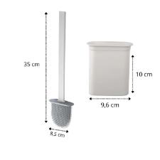 Escova Sanitria de Silicone para Banheiro Dolce Home Limpeza Eficiente e Higinica