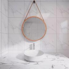 Espelho decorativo com ala Riohome Modernatta 32cm Ros
