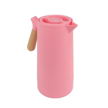 Garrafa Trmica em vidro Unik Living Tulipa 1Litro Cerejeira
