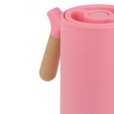 Garrafa Trmica em vidro Unik Living Tulipa 1Litro Cerejeira