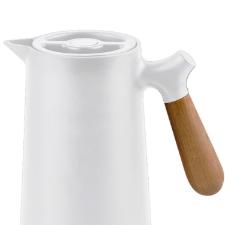Garrafa Trmica em Vidro Unik Living Tulipa 1L Branco Clido
