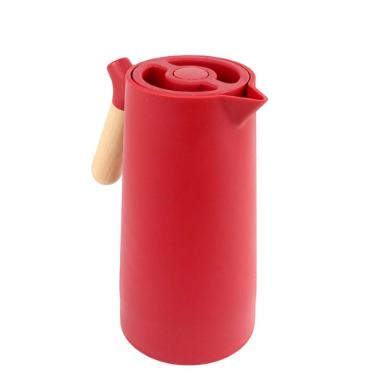 Garrafa Trmica em Vidro Unik Living Tulipa 1L Rubi