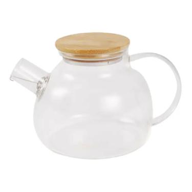 Chaleira de Borossilicato c/Tampa de Bambu Lehav 1L