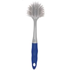 Escova Multiuso Oval com Raspador e Cabo em Plstico Clean Tech 28x4cm