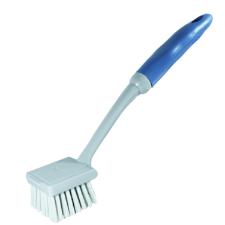 Escova Multiuso Quadrada com Raspador e Cabo em Plstico Clean Tech 28x5cm