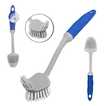 Escova Multiuso Cabo em Plstico Clean Tech 27x5cm