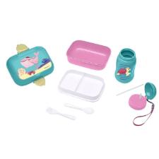 Kit Lanche fundo do Mar Leo&Leo 4 ps