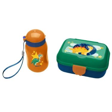 Kit Lanche Dino Leo&Leo 4 ps