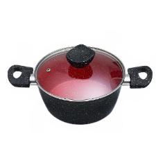 Jogo de Panela Stone Induction RedPoint Vermelha 4 peas