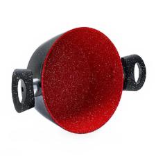 Jogo de Panela Stone Induction RedPoint Vermelha 4 peas