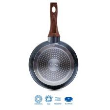 Jogo de Panela Stone Induction Black Wood Preto 4 peas