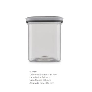 Pode Hermtico Airtight Bandeirante 500 ml 16 oz