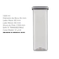 Pote Hermtico Airtight Bandeirante 1.500ml 48oz