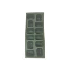 Kit Forma de Gelo Xplast Home  Azul / Verde/Salmo 12 Esp 3 Un