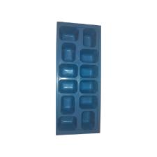 Kit Forma de Gelo Xplast Home  Azul / Verde/Salmo 12 Esp 3 Un
