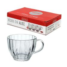 Jogo de Xcara Ch Alice Hauskraft 6 Peas 220ml