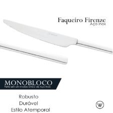 Faqueiro em inox Firenze Wolff 24 pas