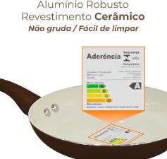 Jogo de panelas em cermica Roma Casambiente com induo 10 peas