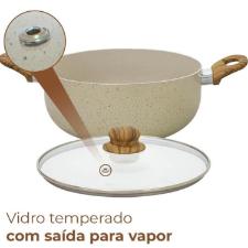 Jogo de panelas Sahara Casambiente Vanilla 8 peas