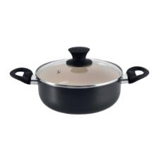 Jogo de panelas Cermica  Mnaco Rio Home preto 4 peas