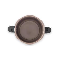 Panela de presso  Pressure 2 Alas 5,4L Ceramic Life  com fundo de Induo Brinox  Preto