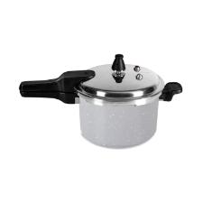 Panela de presso Ceramic Life com fundo de induo 4,2L Brinox Cinza