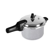 Panela de presso Ceramic Life com fundo de induo 4,2L Brinox Cinza