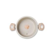 Caarola com tampa e induo Ceramic life Sirius Brinox Vanilla 22cm