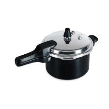 Panela de presso Ceramic Life com fundo de induo 4,2L Brinox Preto