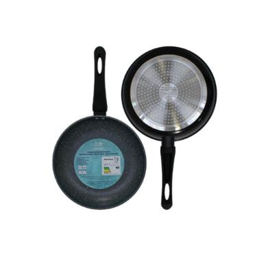 Frigideira antiaderente Nanocermica  Lehav 24 cm Granito Preta