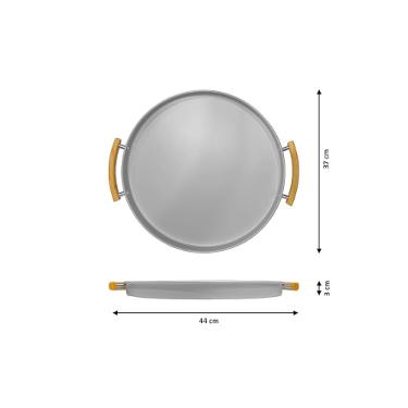 BANDEJA COM ALCAS SENSE CHUMBO Ou BANDEJA COM ALCAS SENSE CHUMBO Ou