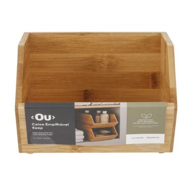 ORGANIZACAO CAIXA ORGANIZADORA EMPILHAVEL OU ORGANIZACAO CAIXA ORGANIZADORA EMPILHAVEL OU