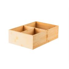 CAIXA ORGANIZADORA KEEP BAMBU 3 SECOES OU