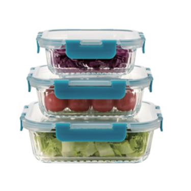 JOGO DE POTES BOROSI CANELADOS UNICA 3PCS