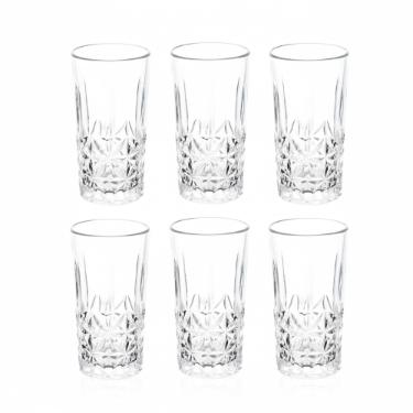 Jogo de Copos em vidro Light Lehav 6 ps 280ml