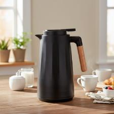 GARRAFA TERMICA NORDICA VISTA HOME PRETA 1L