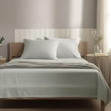 JOGO DE CAMA SOLTEIRO 200 FIOS 100% ALGODO DALIA KARSTEN