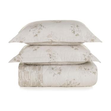 JOGO DE COLCHA 3 PCS CORINNE QUEEN 100% ALGODO KARSTEN  240X255CM