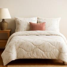 COLCHA SATINEE CASAL CHERRY  KACYUMARA