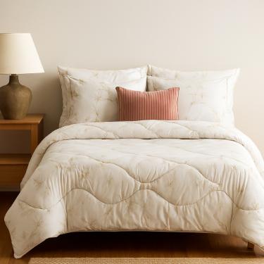 COLCHA SATINEE CASAL CHERRY  KACYUMARA