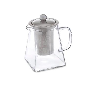 CHALEIRA COM INFUSOR BOROSSILICATO DOPPIO 550ML