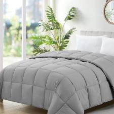EDREDOM CASAL COMFORTER GRAFITE TOQUE PLUMA SONHARE