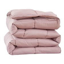 EDREDOM CASAL COMFORTER ROSA TOQUE PLUMA SONHARE