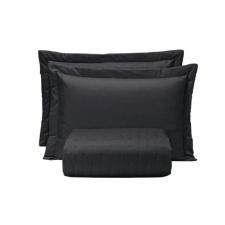 COBRE LEITO CASAL CARVAO TOQUE DE ALGODAO HEDRONS